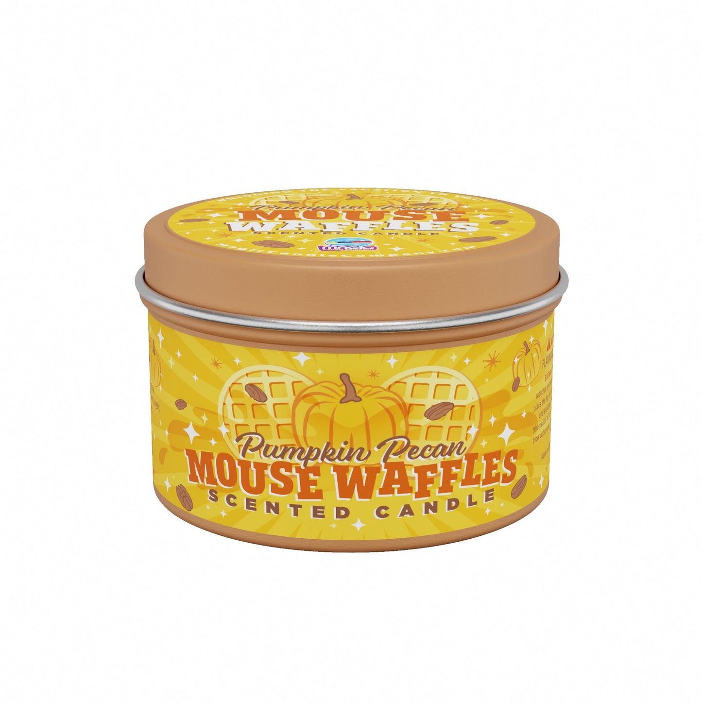 Pumpkin Pecan Mouse Waffles