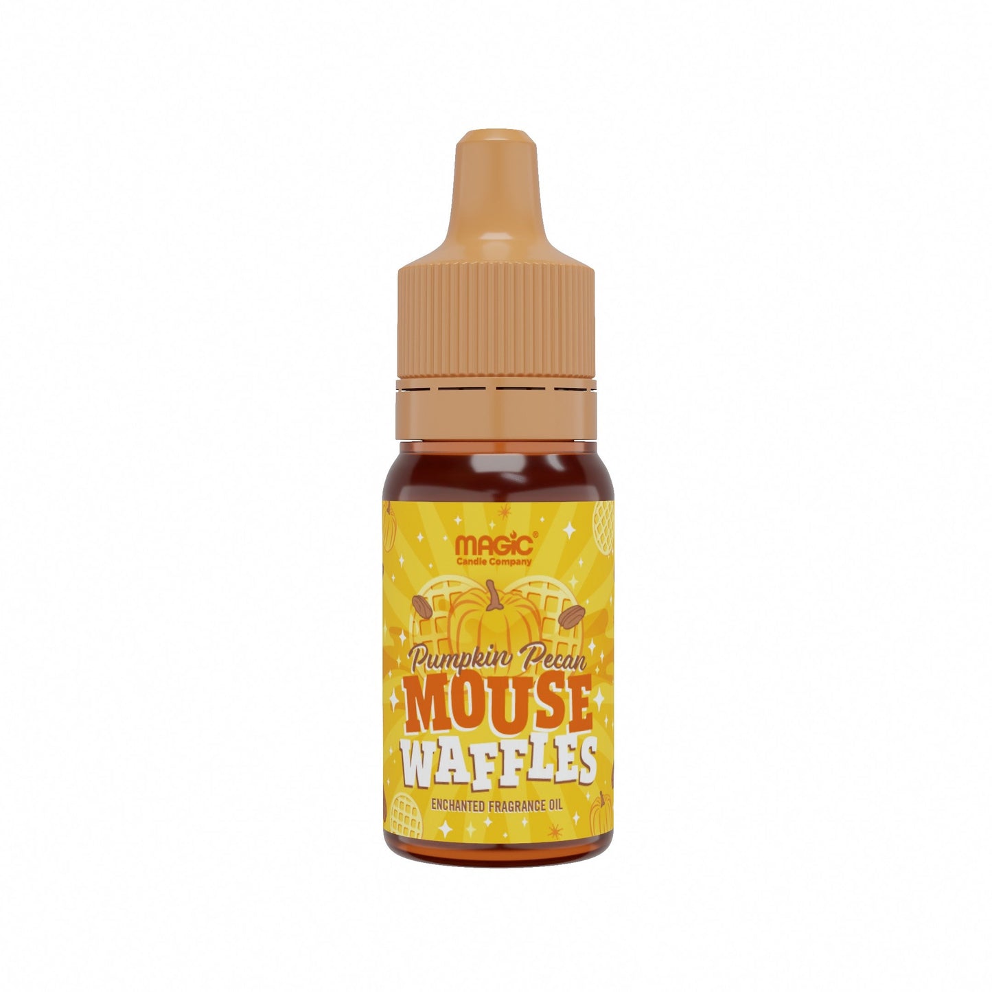 Pumpkin Pecan Mouse Waffles