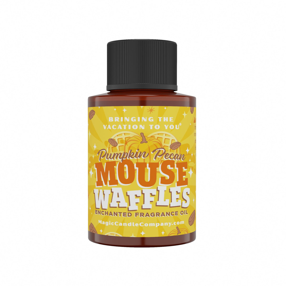 Pumpkin Pecan Mouse Waffles