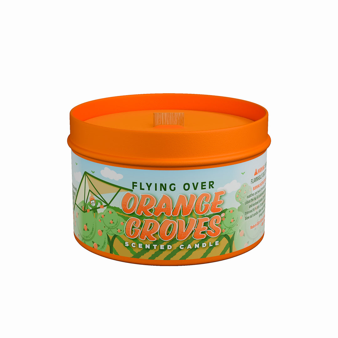Flying Over Orange Groves®