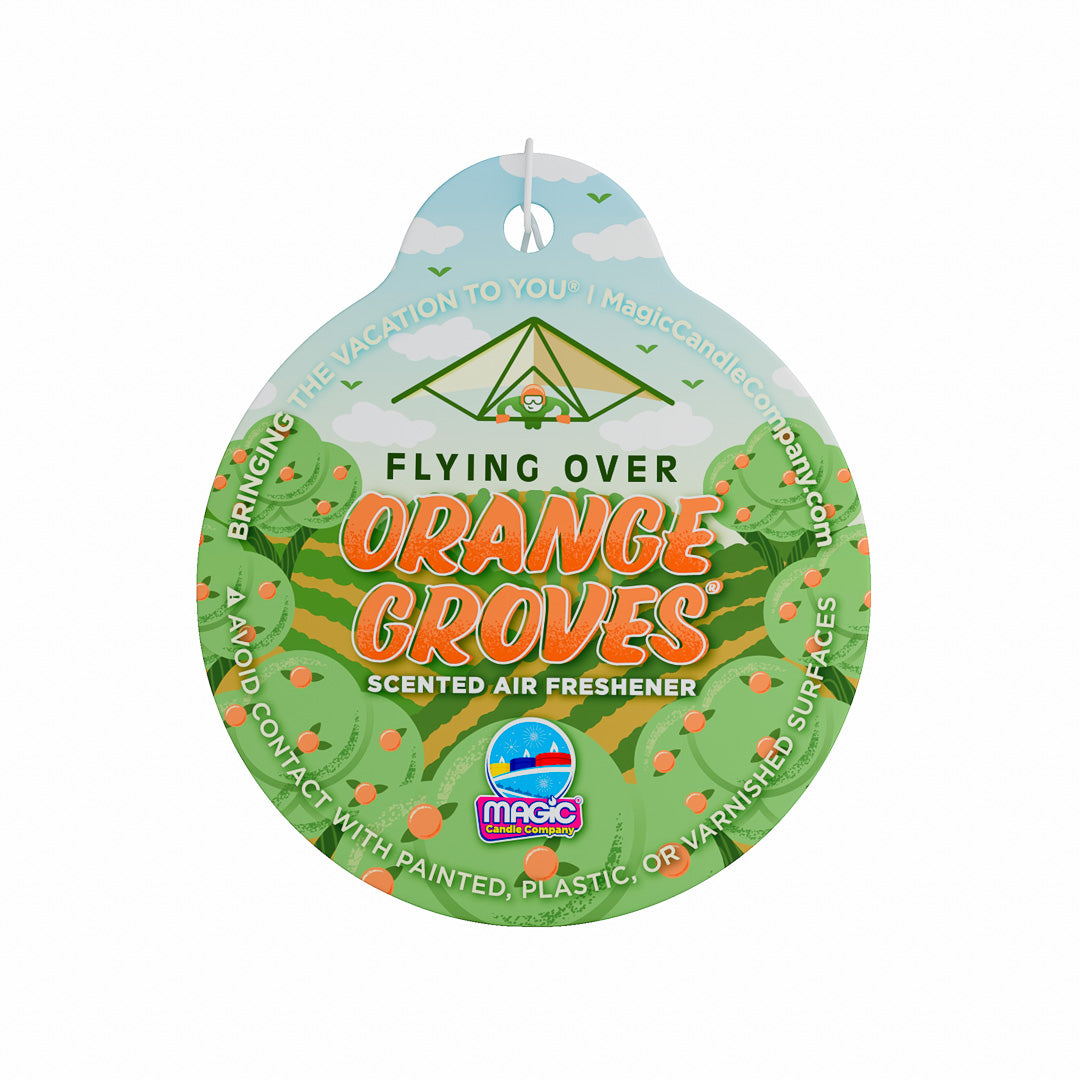 Flying Over Orange Groves®