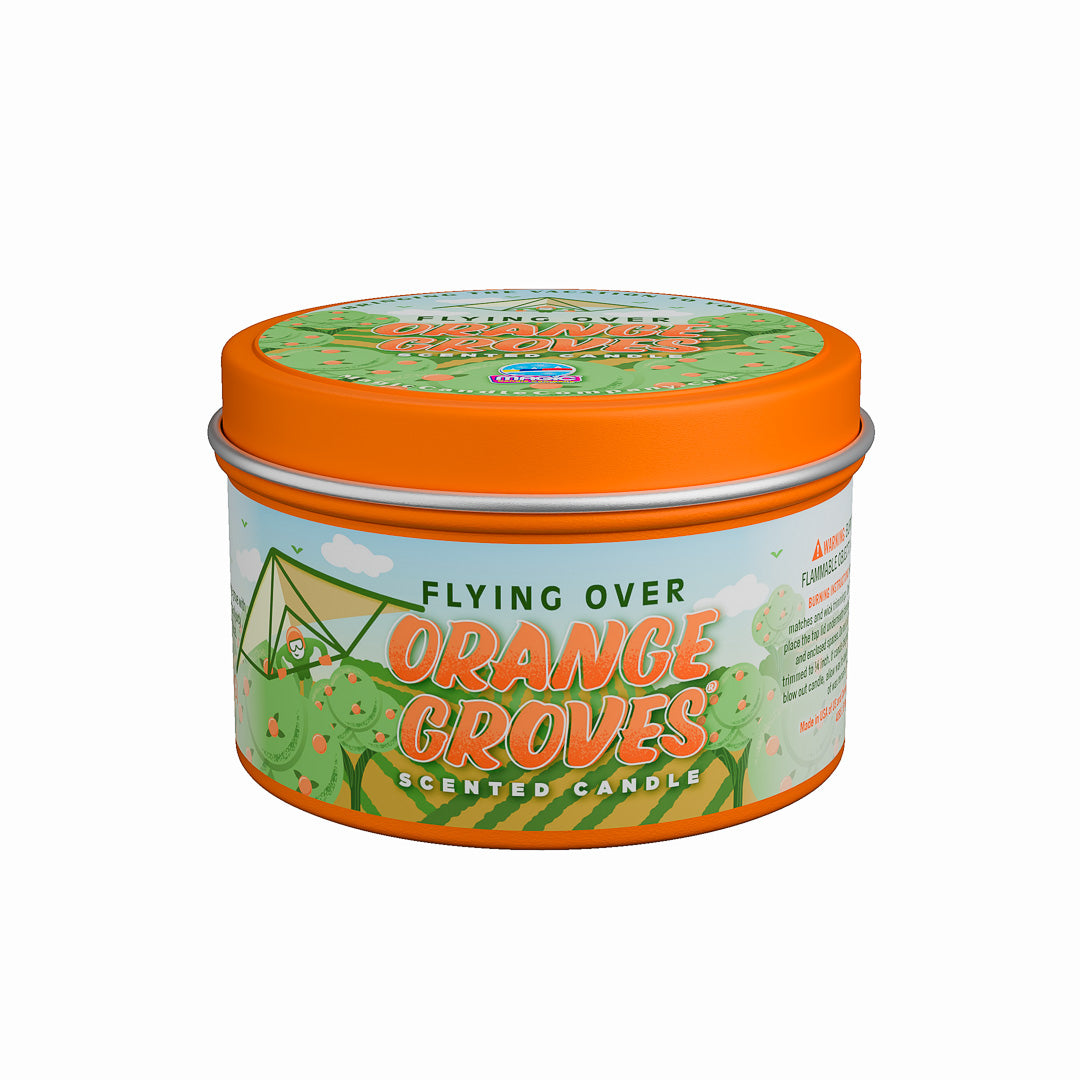 Flying Over Orange Groves®