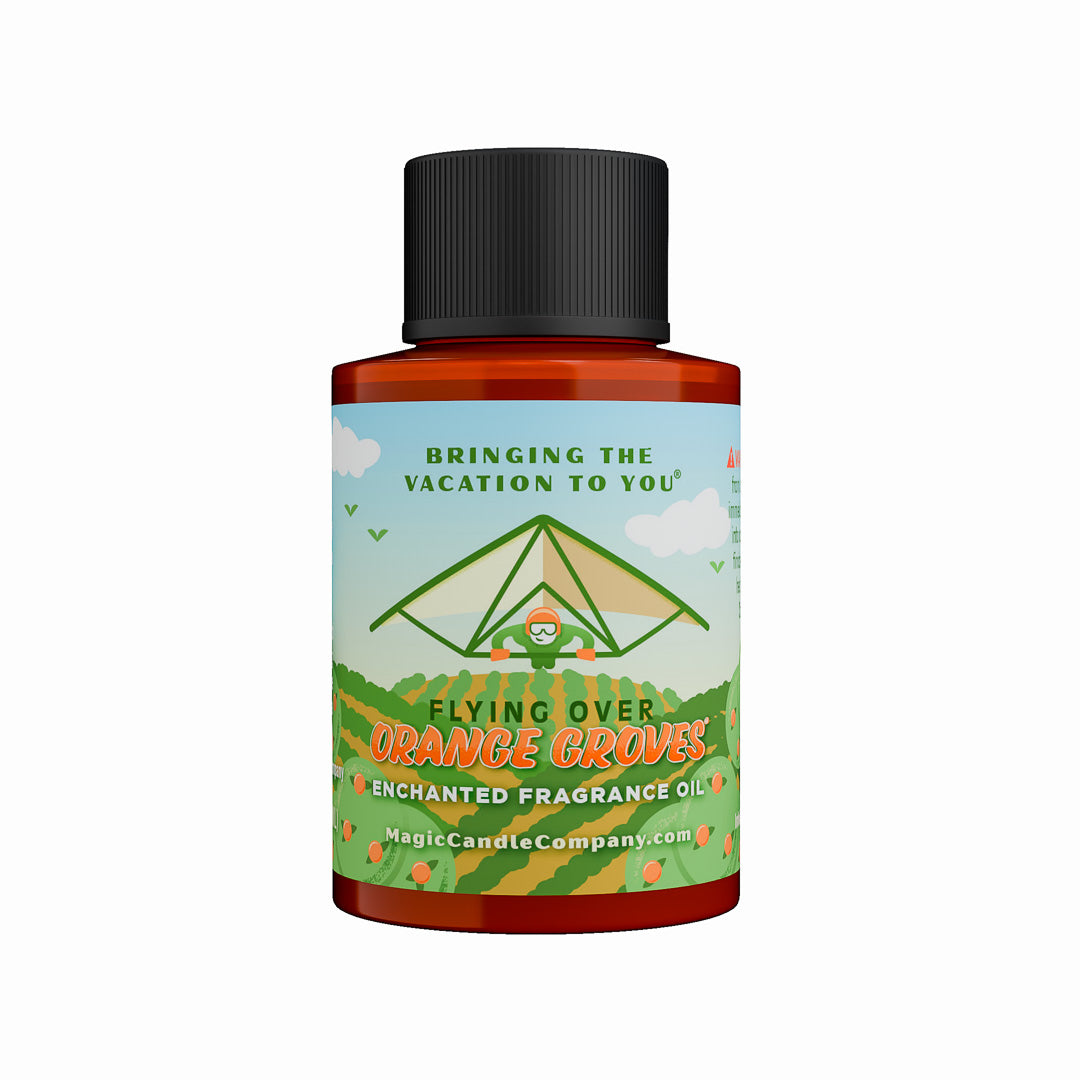 Flying Over Orange Groves®