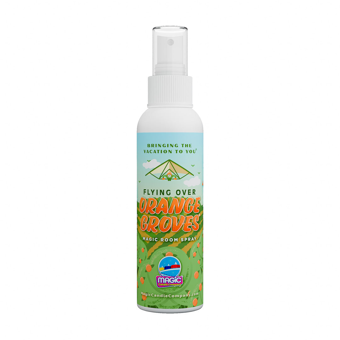 Flying Over Orange Groves®