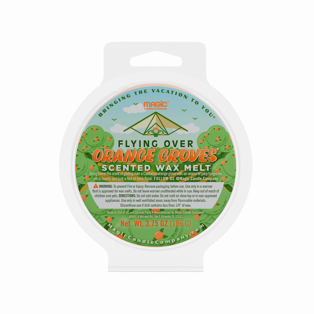 Flying Over Orange Groves®