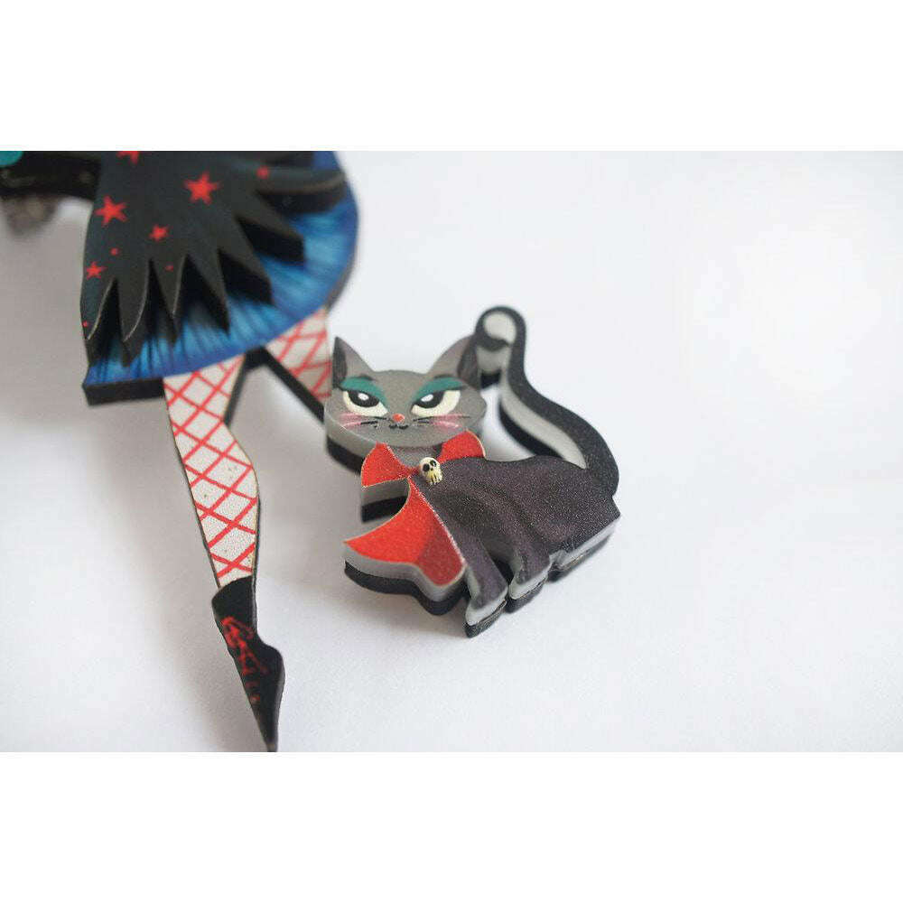 Witch Spell Brooch by Laliblue