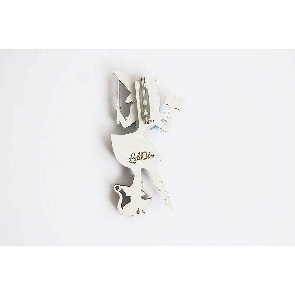 Witch Spell Brooch by Laliblue
