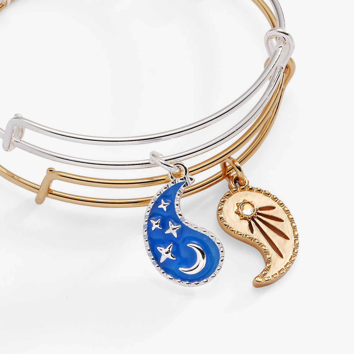 Yin Yang Celestial BFF Bangle Set of 2