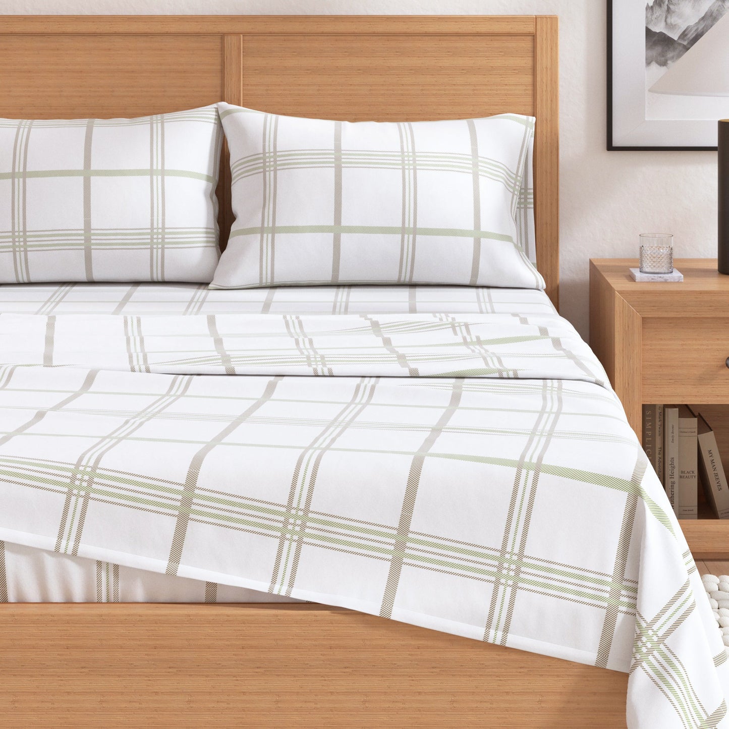 Turkish Cotton Flannel Sheet - Belle Collection