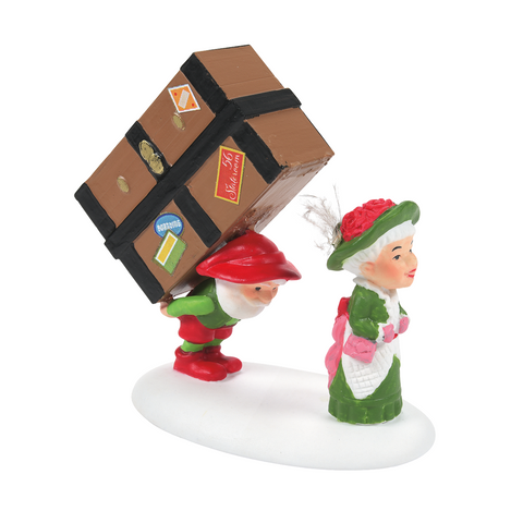 Department 56 North Pole Village A WEEKEND GETAWAY Accessory Figure